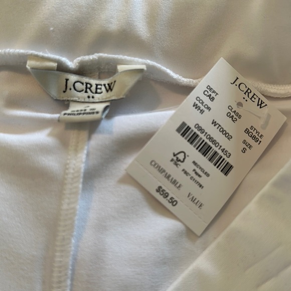 J. Crew Pleated Active Back Skort Small NWT - Picture 3 of 5